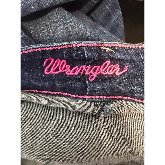 Wrangler Medium Wash Women's Bootcut Western Country Jeans 11/12 X 34 - Picture 3 of 4